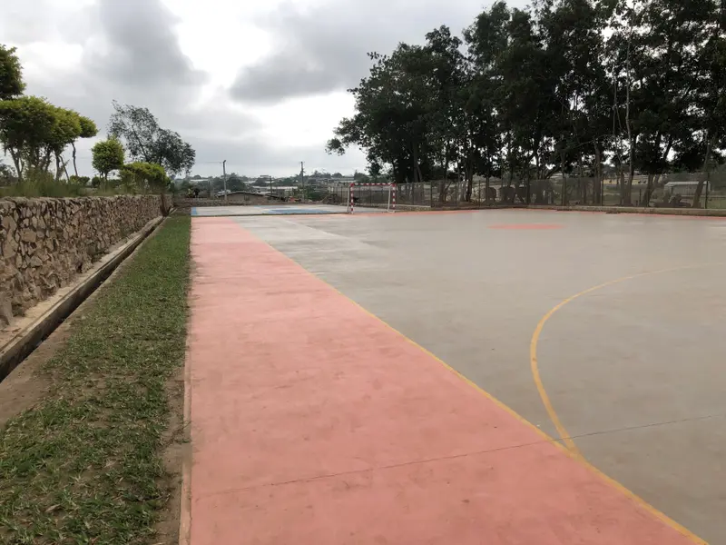 Le terrain de maracana / handball