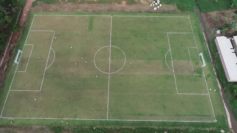 Le terrain de match